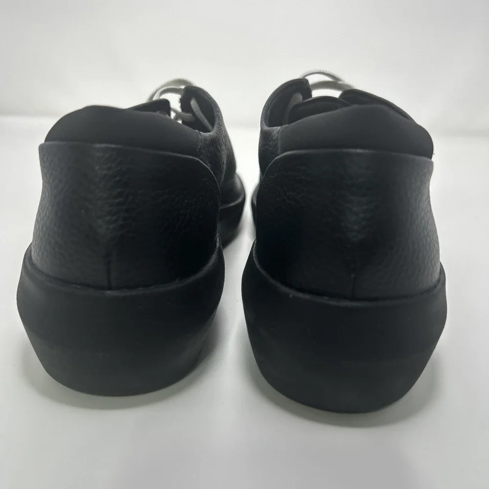 Clarks Collection Kayleigh Aster Black‎ Leather Sneaker Women's Size 11